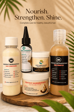Anti breakage and hair growth products combo set