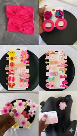 Cute candy hair clip