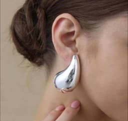 Drop earrings avocado stud
