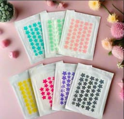 Face mask and pimple patches