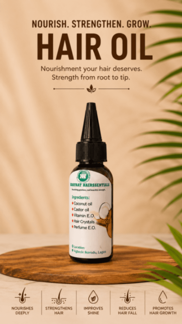 Hair growth oil