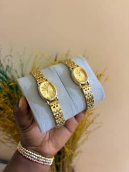 Lady Gold wristwatch