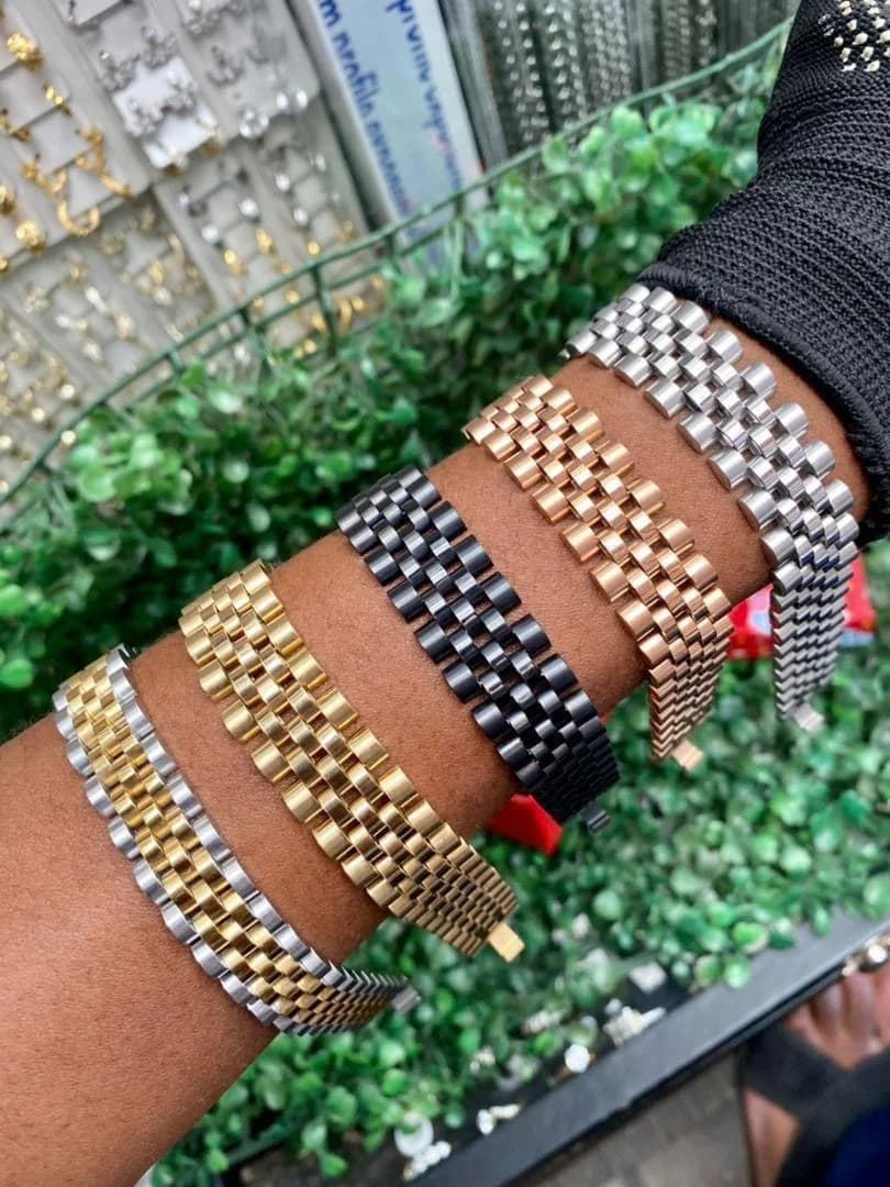 Rolex-style Jubilee bracelet