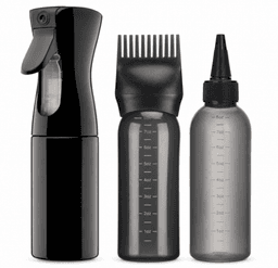 Hair Applicator Bottle Set (3-in-1)