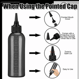 Hair Applicator Bottle Set (3-in-1)